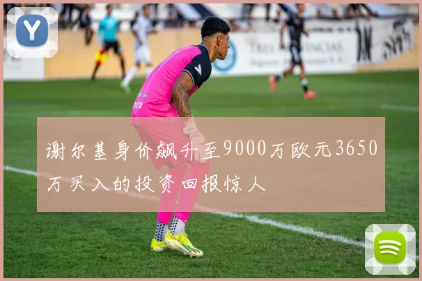谢尔基身价飙升至9000万欧元3650万买入的投资回报惊人